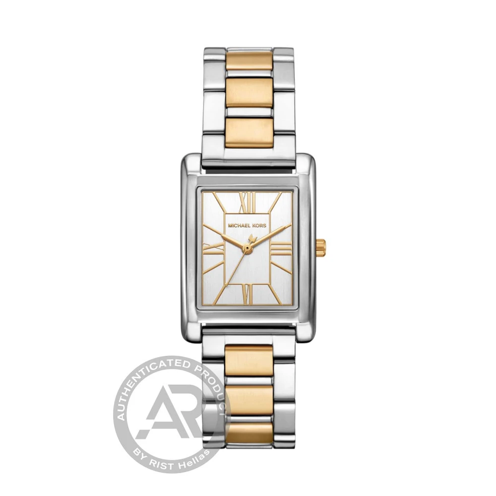 MICHAEL KORS Essex Ρολόι με Μπρασελέ Δύο Τόνων από Ανοξείδωτο Ατσάλι MK4967