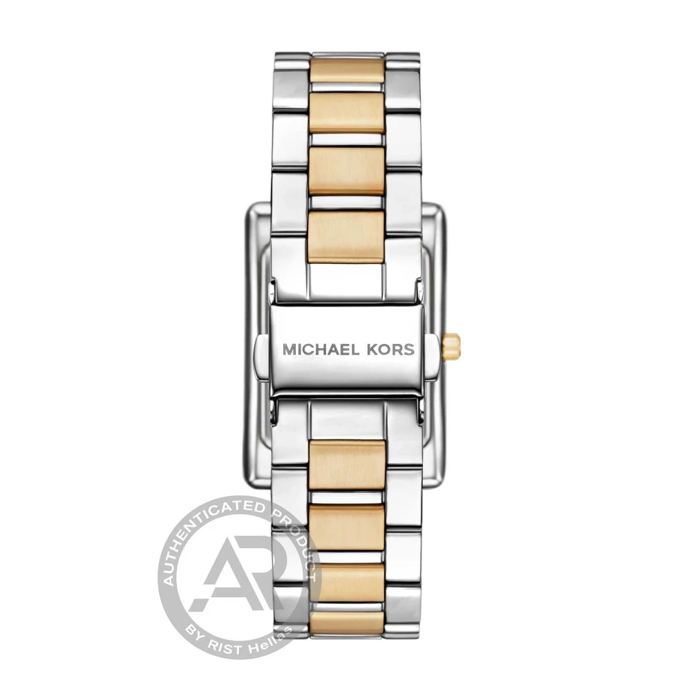 MICHAEL KORS Essex Ρολόι με Μπρασελέ Δύο Τόνων από Ανοξείδωτο Ατσάλι MK4967