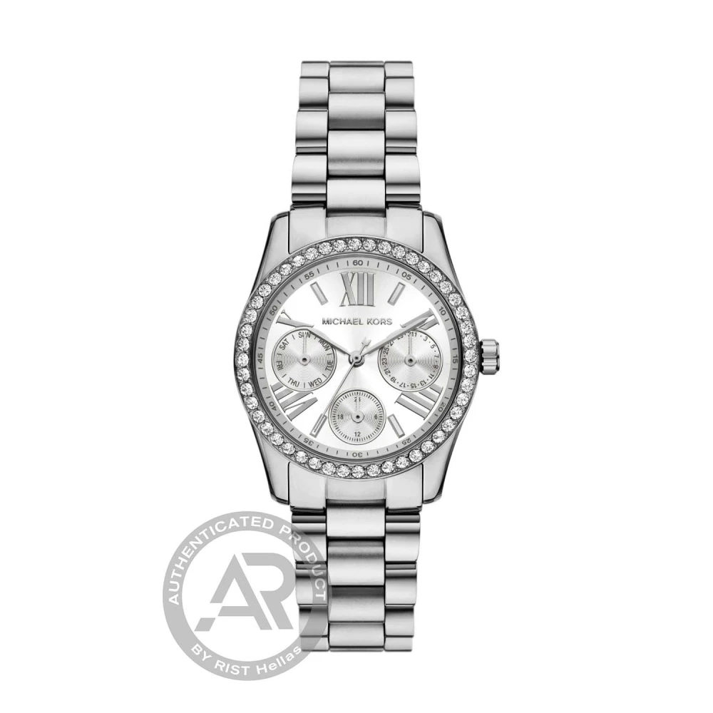 MICHAEL KORS Lexington Multifunction Με Ασημί Μπρασελέ από Ανοξείδωτο Ατσάλι MK4979