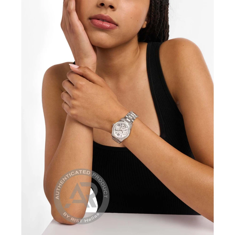 MICHAEL KORS Lexington Multifunction Με Ασημί Μπρασελέ από Ανοξείδωτο Ατσάλι MK4979