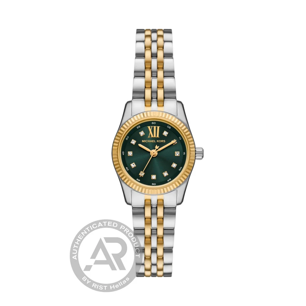 Michael KORS Lexington με Μπρασελέ από Ανοξείδωτο Ατσάλι δύο τόνων MK4986