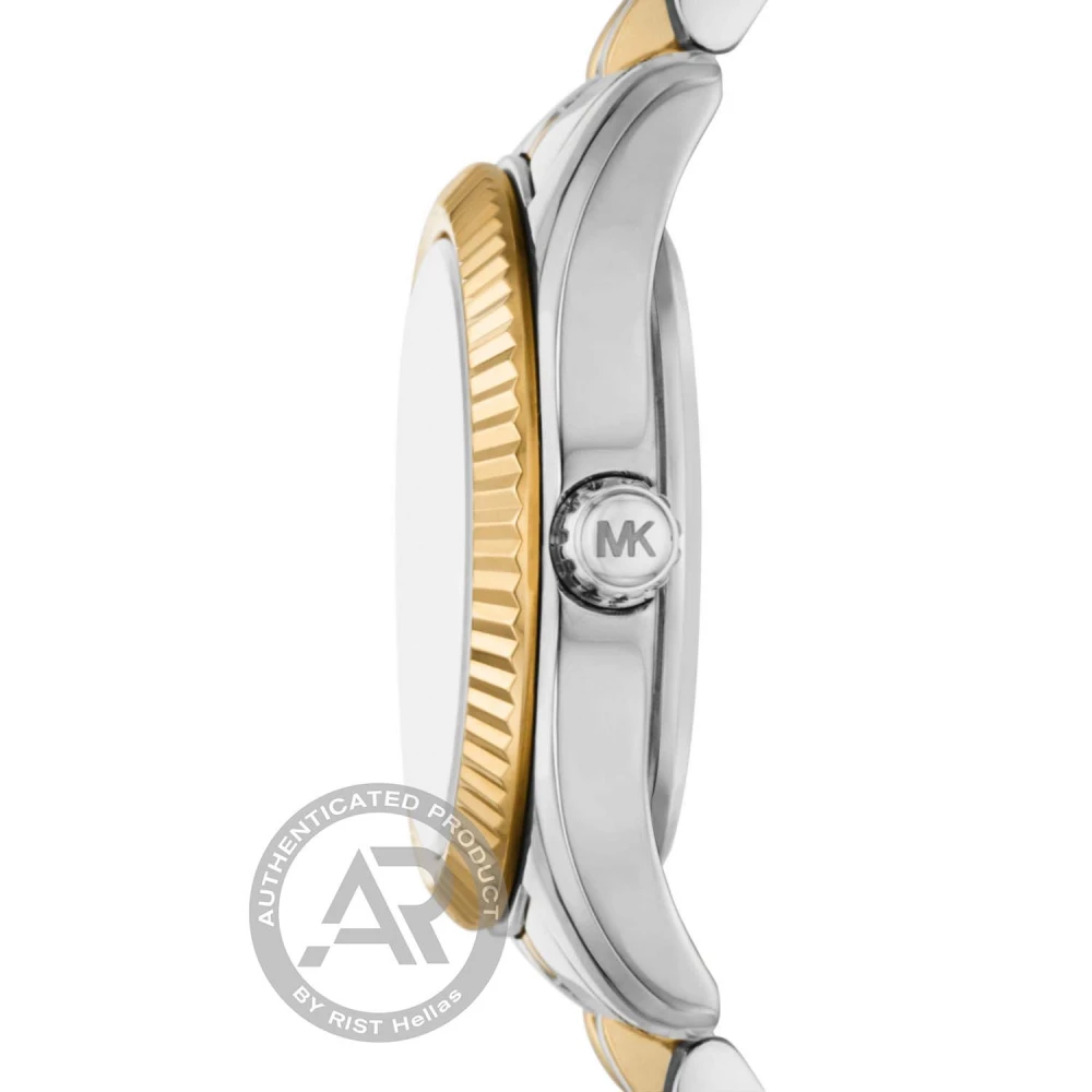 Michael KORS Lexington με Μπρασελέ από Ανοξείδωτο Ατσάλι δύο τόνων MK4986