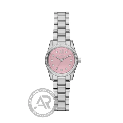 MICHAEL KORS Lexington Crystals με Μπρασελέ από Ανοξείδωτο Ατσάλι σε Ασημί Τόνο MK4996