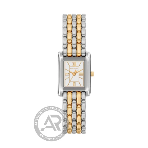 MICHAEL KORS Essex Ρολόι με Μπρασελέ Δύο Τόνων από Ανοξείδωτο Ατσάλι MK4999