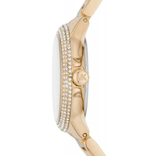 MICHAEL KORS Camille Crystals Gold Stainless Steel Bracelet MK6844