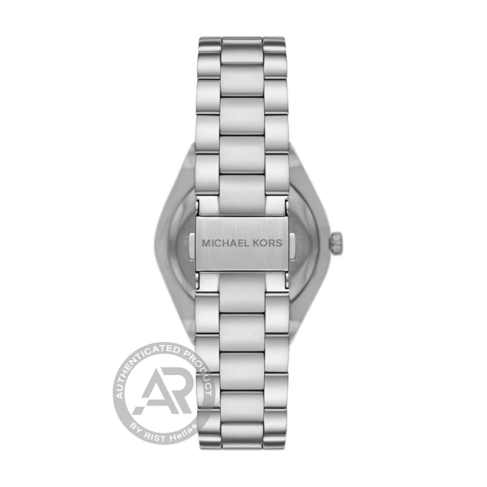 MICHAEL KORS Lennox Με Ασημί Μπρασελέ από Ανοξείδωτο Ατσάλι MK7393