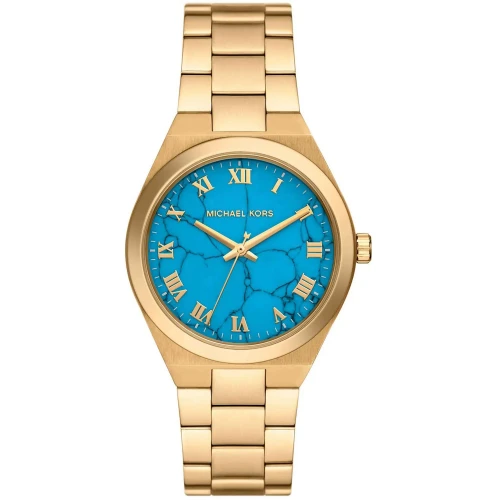 MICHAEL KORS Lennox Με Επιχρυσωμένο Μπρασελέ από Ανοξείδωτο Ατσάλι MK7460