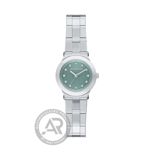 MICHAEL KORS Billie Με Μπρασελέ από Ανοξείδωτο Ατσάλι σε Ασημί Τόνο και Ζιργκόν MK7569