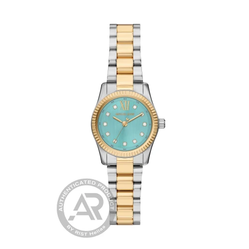 MICHAEL KORS Lexington Crystals Με Μπρασελέ Δύο Τόνων από Ανοξείδωτο Ατσάλι MK7579