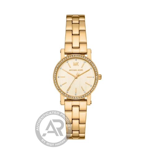 MICHAEL KORS Corey με Μπρασελέ από Ανοξείδωτο Ατσάλι σε Χρυσό τόνο MK7666