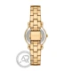 MICHAEL KORS Corey με Μπρασελέ από Ανοξείδωτο Ατσάλι σε Χρυσό τόνο MK7666