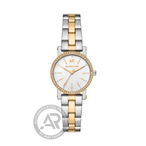 MICHAEL KORS Corey με Μπρασελέ από Ανοξείδωτο Ατσάλι σε Δύο τόνους MK7668