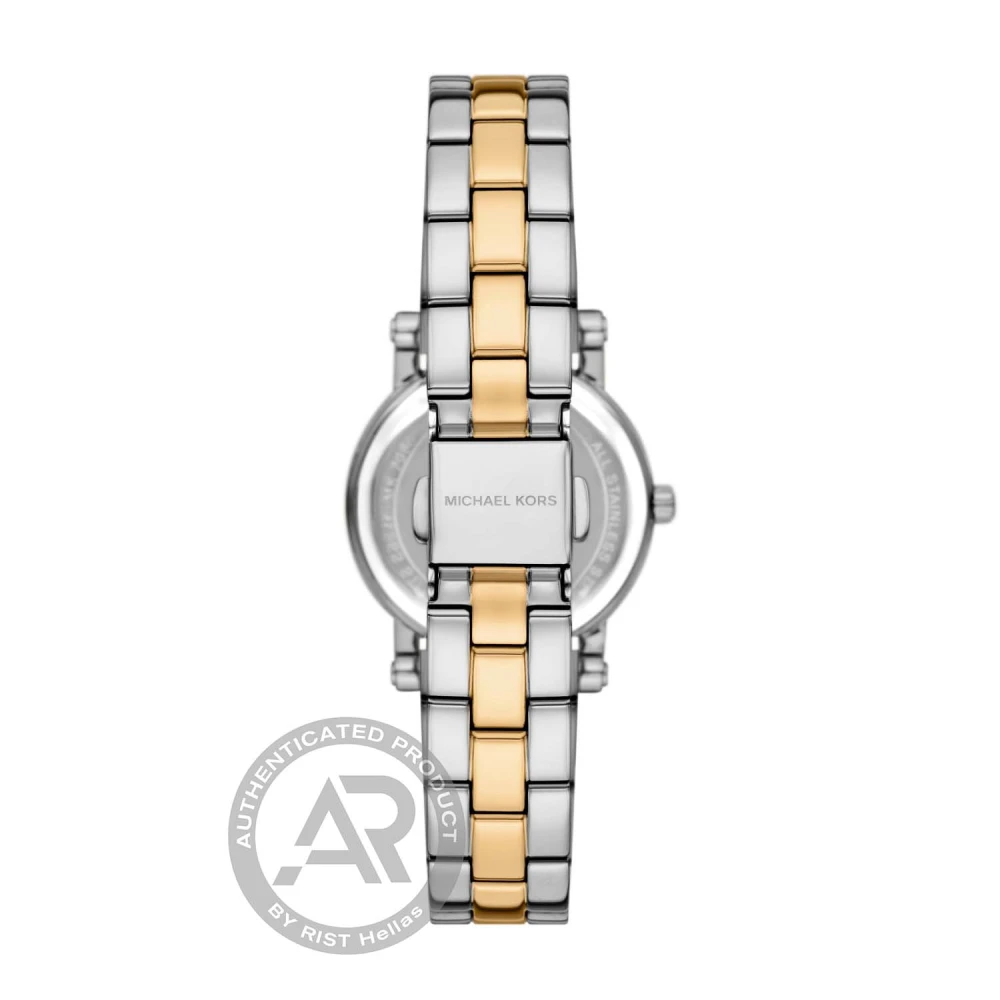 MICHAEL KORS Corey με Μπρασελέ από Ανοξείδωτο Ατσάλι σε Δύο τόνους MK7668