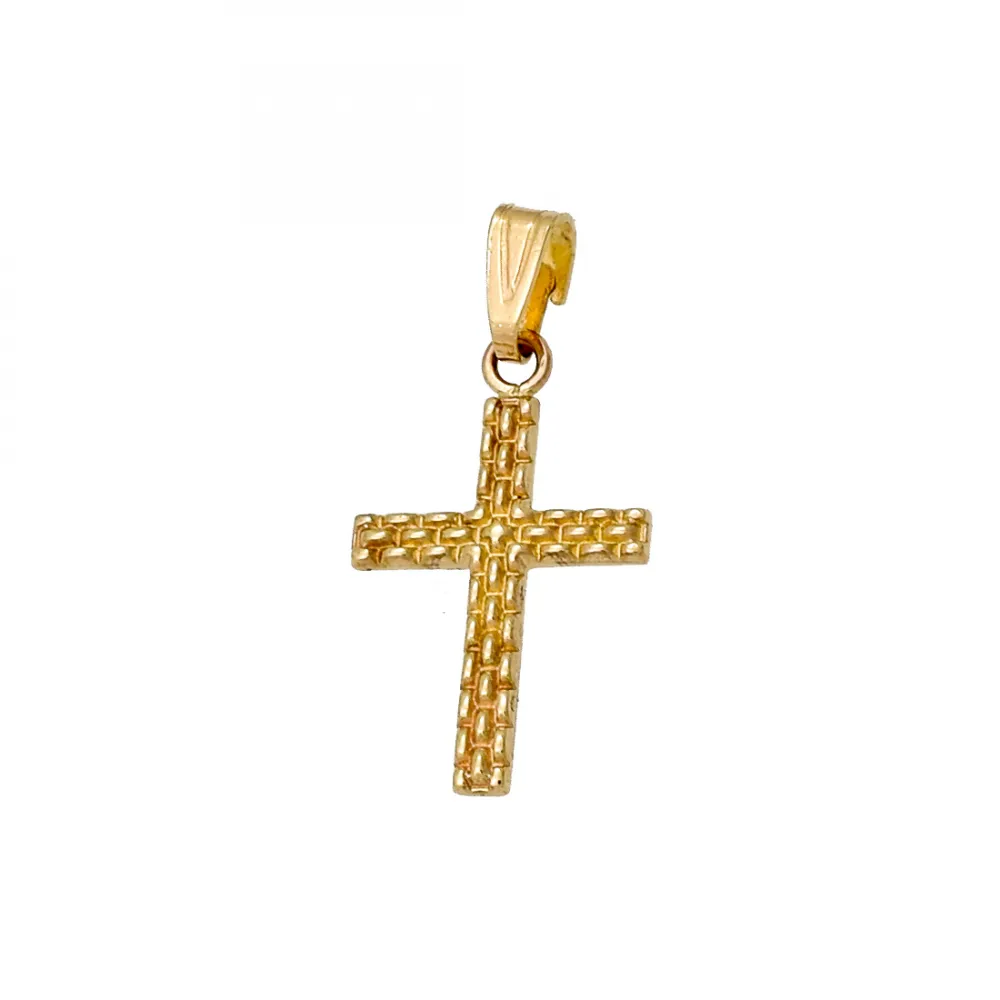 14K Χρυσός Σταυρός MT100AV