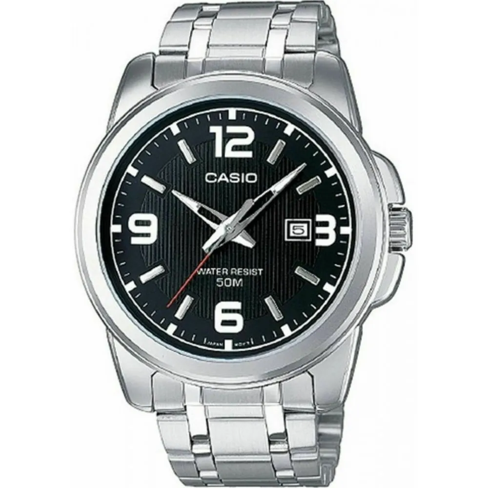 CASIO Collection με Μπρασελέ από Ανοξείδωτο Ατσάλι MTP-1314PD-1AVEF