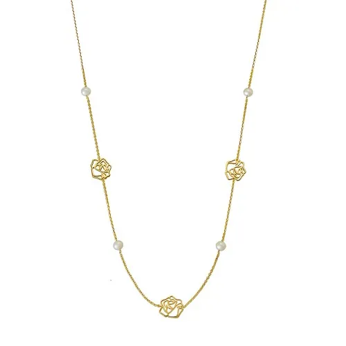 14K Χρυσό Κολιέ με Μαργαριτάρια MJ156