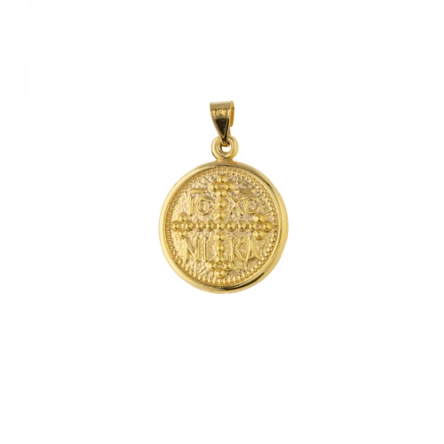 9K Χρυσό Κωνσταντινάτο Διπλής Όψεως P14DBJ