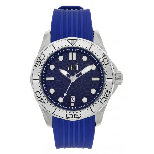 VISETTI Fit All Blue Rubber Strap PE-693CC