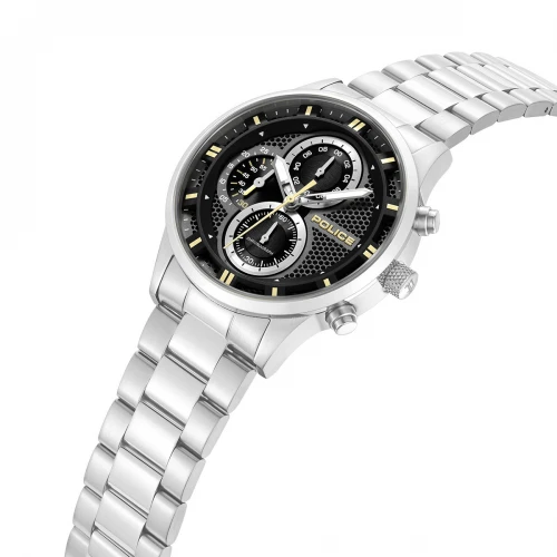 POLICE Levuka με Ασημί Μπρασελέ από Ανοξείδωτο Ατσάλι PEWGK0092501