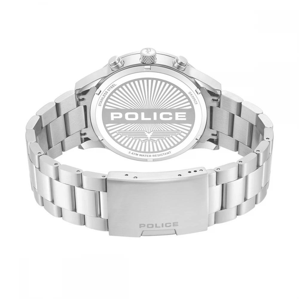 POLICE Levuka με Ασημί Μπρασελέ από Ανοξείδωτο Ατσάλι PEWGK0092501