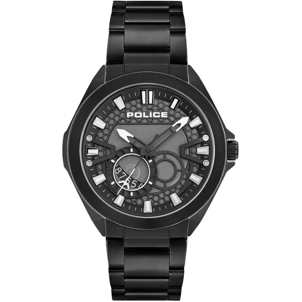 POLICE Ranger II Black Stainless Steel Bracelet PEWJH2110301