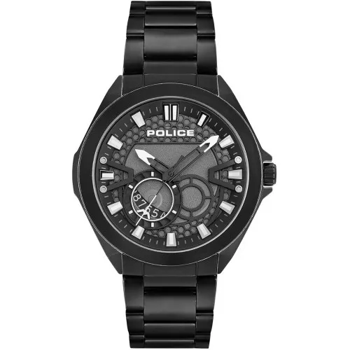 POLICE Ranger II Black Stainless Steel Bracelet PEWJH2110301