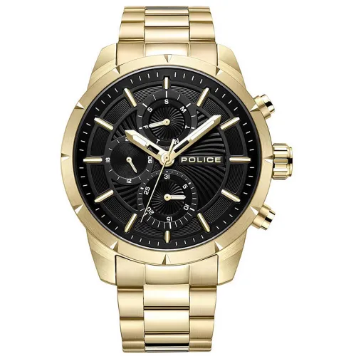 POLICE Neist Multifunction Gold Stainless Steel Bracelet PEWJK2227106