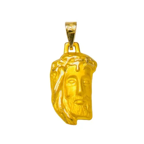 9K Χρυσή κεφαλή Χριστού MK106