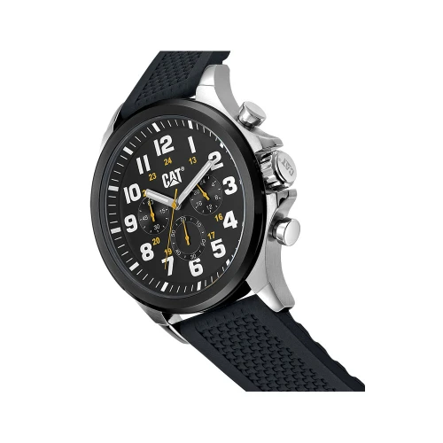 CATERPILLAR Operator 1.2 Χρονογράφος, με Μαύρο λουράκι Σιλικόνης PU16321111