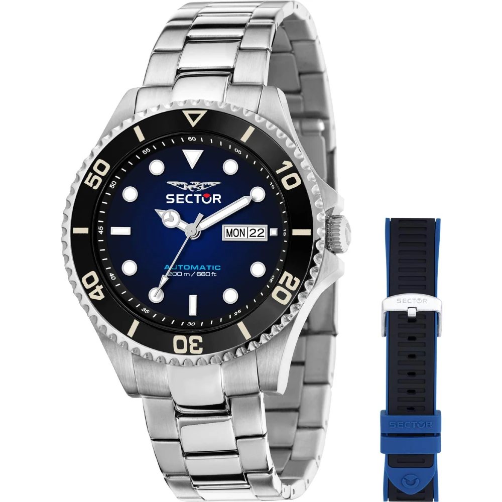 SECTOR 230 Αυτόματο με Μπρασελέ από Ανοξείδωτο Ατσάλι R3221161003