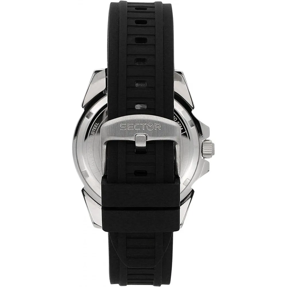 SECTOR 450 Black Rubber Strap R3251276002