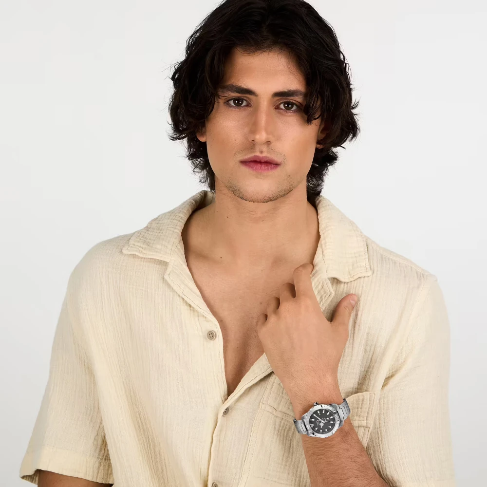 SECTOR Legend με Ασημί Μπρασελέ από Ανοξείδωτο Ατσάλι Επετειακό "Alpini 1872" R3253135004