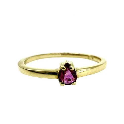 14K Χρυσό Δαχτυλίδι με Ρουμπίνι ROAX1827AL