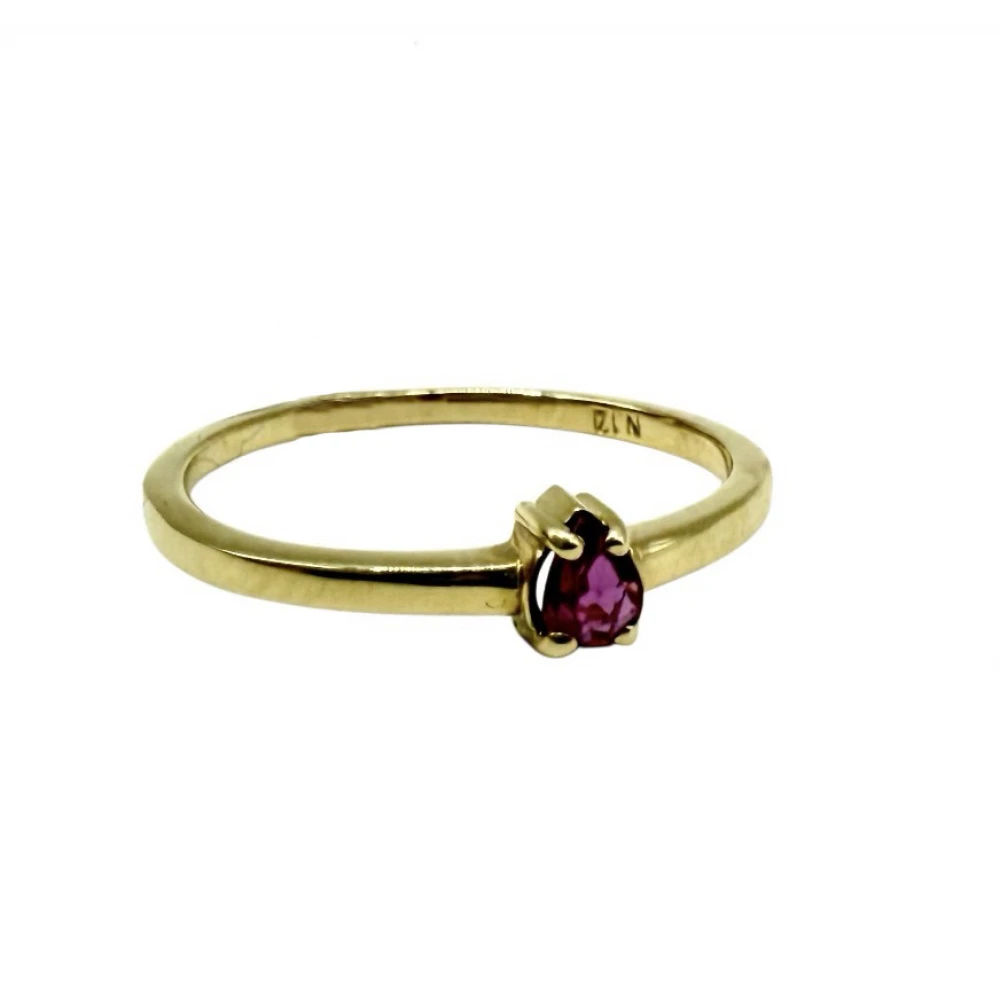 14K Χρυσό Δαχτυλίδι με Ρουμπίνι ROAX1827AL