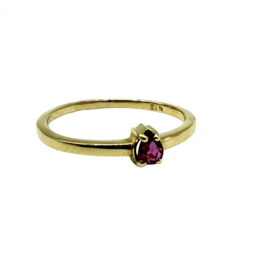 14K Χρυσό Δαχτυλίδι με Ρουμπίνι ROAX1827AL