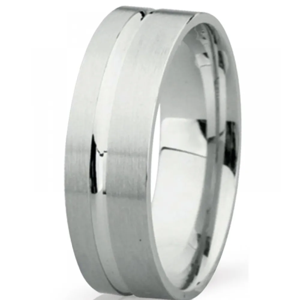 MASCHIO FEMMINA Eternity Λευκόχρυσες Σετ Βέρες 9K or 14K or 18K GO027E