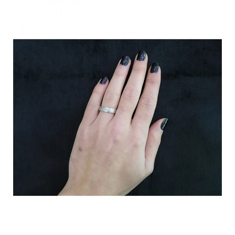 MASCHIO FEMMINA Eternity Λευκόχρυσες Σετ Βέρες 9K or 14K or 18K GO030CZ