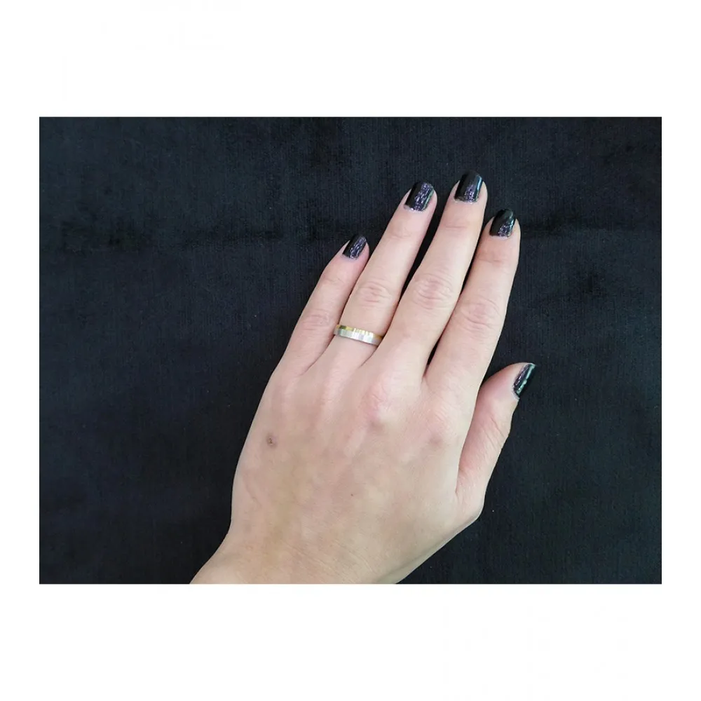 MASCHIO FEMMINA Eternity Χρυσές & Λευκόχρυσες Σετ Βέρες 9K or 14K or 18K F4364E