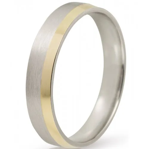 MASCHIO FEMMINA Eternity Χρυσές & Λευκόχρυσες Σετ Βέρες 9K or 14K or 18K F4364E