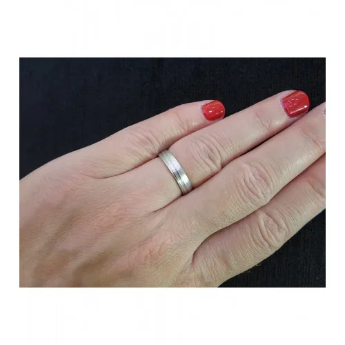 MASCHIO FEMMINA Eternity Λευκόχρυσες Σετ Βέρες 9K or 14K or 18K GO017E