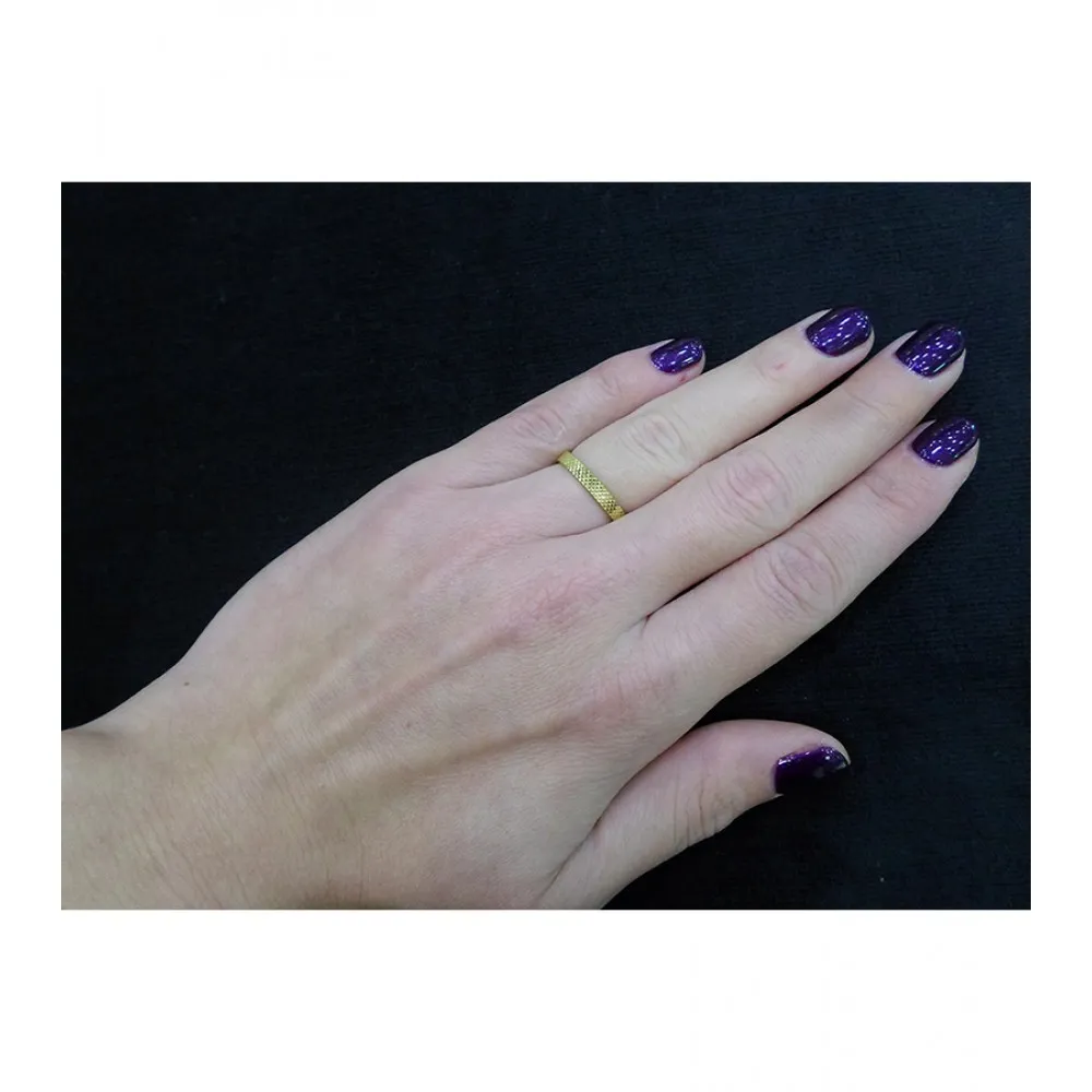 MASCHIO FEMMINA Slim Χρυσές Σετ Βέρες 9K or 14K or 18K SL08