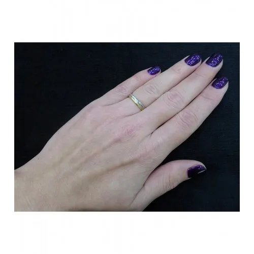 MASCHIO FEMMINA Slim Χρυσές & Λευκόχρυσες Σετ Βέρες 9K or 14K or 18K SL12