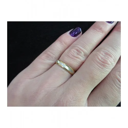 MASCHIO FEMMINA Slim Χρυσές & Λευκόχρυσες Σετ Βέρες 9K or 14K or 18K SL27