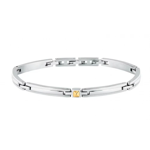 MORELLATO Βραχιόλι από Ανοξείδωτο Ατσάλι με Χρυσά Στοιχεία K18 SABY02