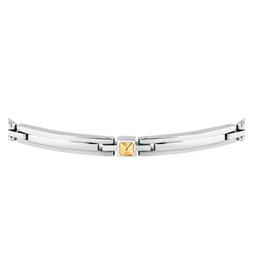 MORELLATO Βραχιόλι από Ανοξείδωτο Ατσάλι με Χρυσά Στοιχεία K18 SABY02