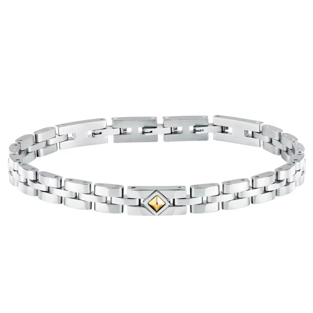 MORELLATO Βραχιόλι από Ανοξείδωτο Ατσάλι με Χρυσά Στοιχεία K18 SABY04