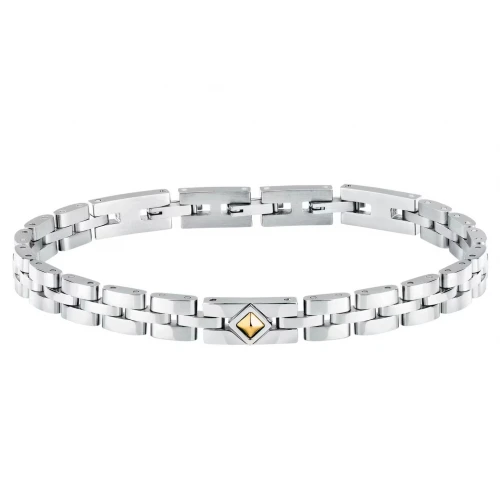 MORELLATO Βραχιόλι από Ανοξείδωτο Ατσάλι με Χρυσά Στοιχεία K18 SABY04