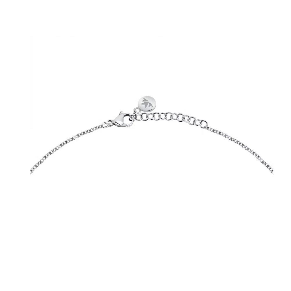 MORELLATO Κολιέ από Ασήμι 925, με Πέρλα και Λευκά Ζιργκόν SAER49