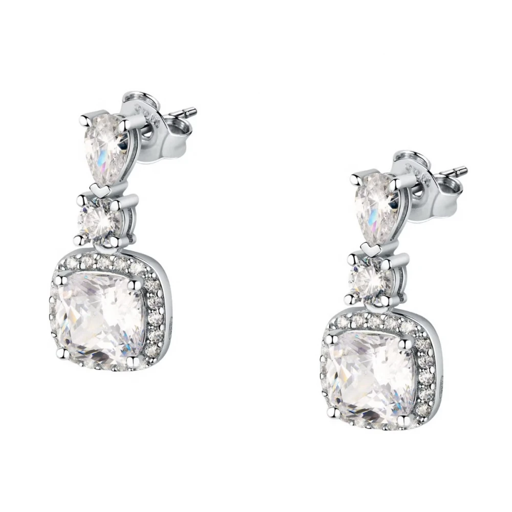 MORELLATO Σκουλαρίκια 925 Ασήμι Με Ζιργκόν SAIW111