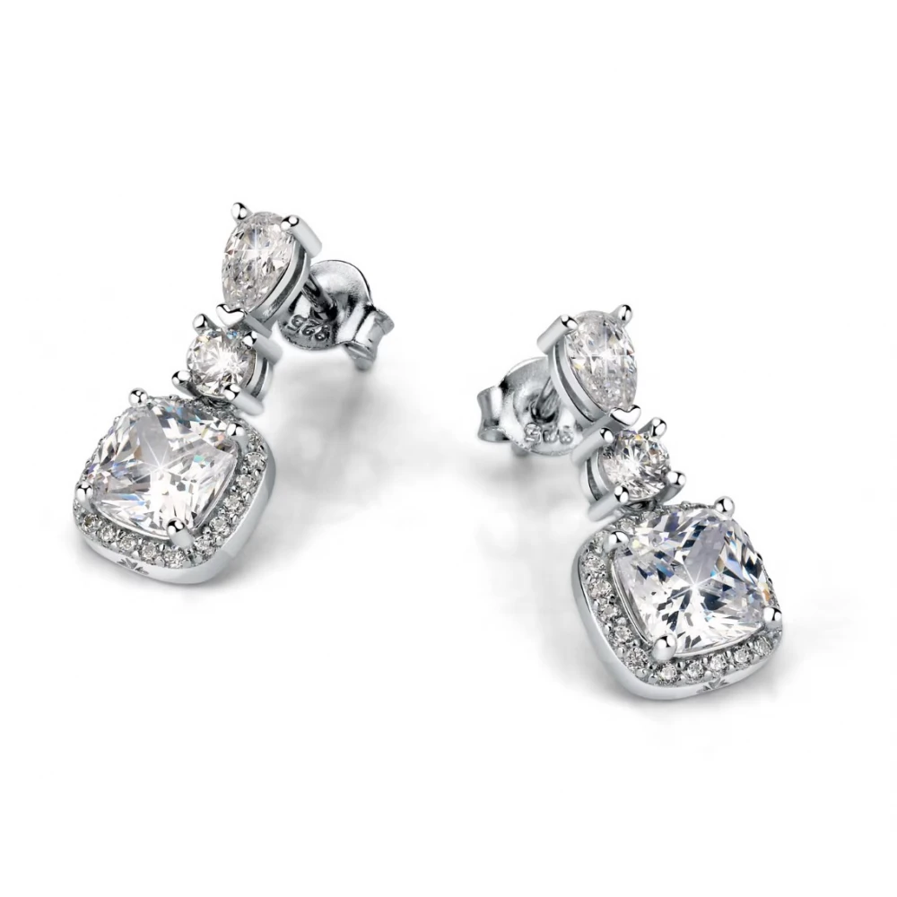 MORELLATO Σκουλαρίκια 925 Ασήμι Με Ζιργκόν SAIW111